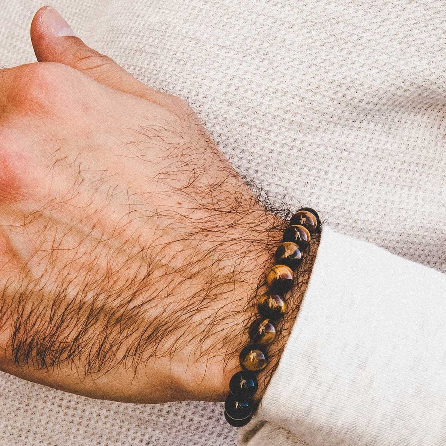 Man Monte Cristo | Tiger Eye Bracelet