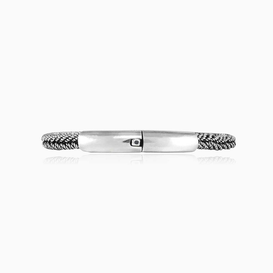 Man Monte Cristo | Snake Silver Bracelet