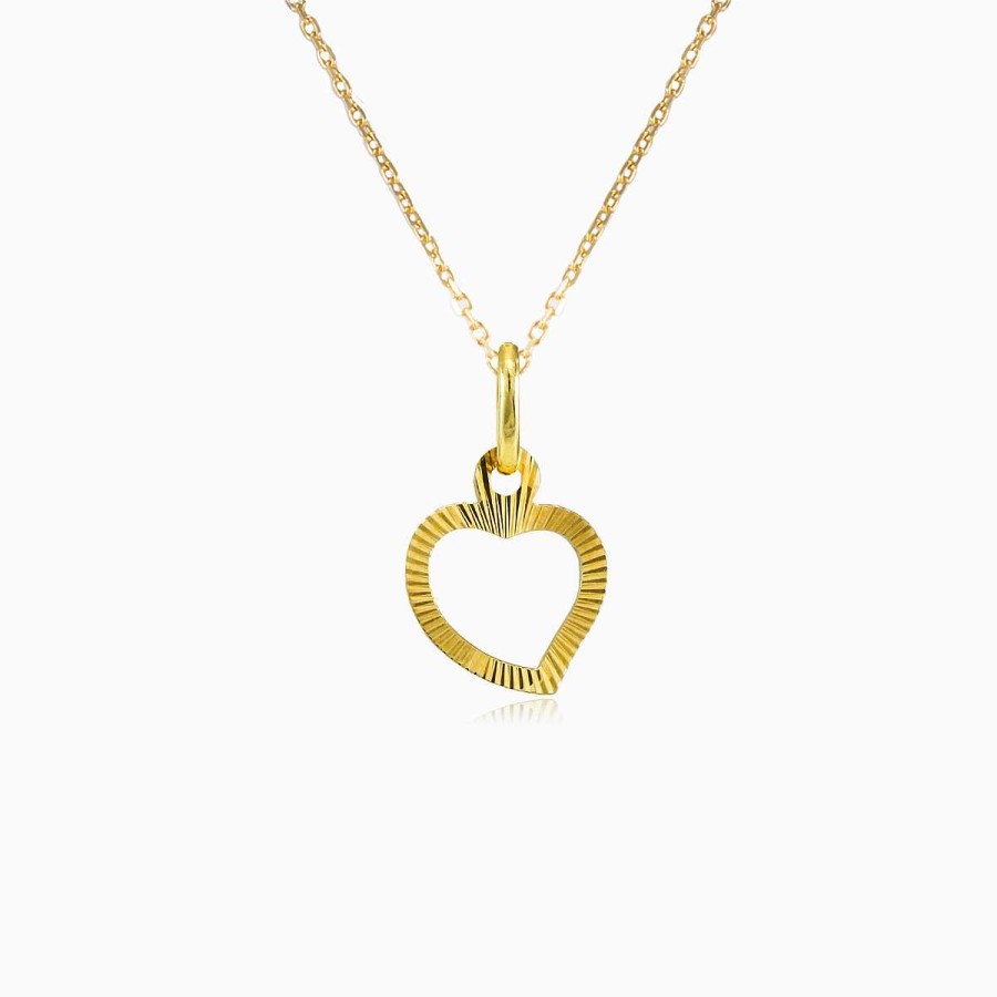 Woman Monte Cristo | Detailed Heart Pendant