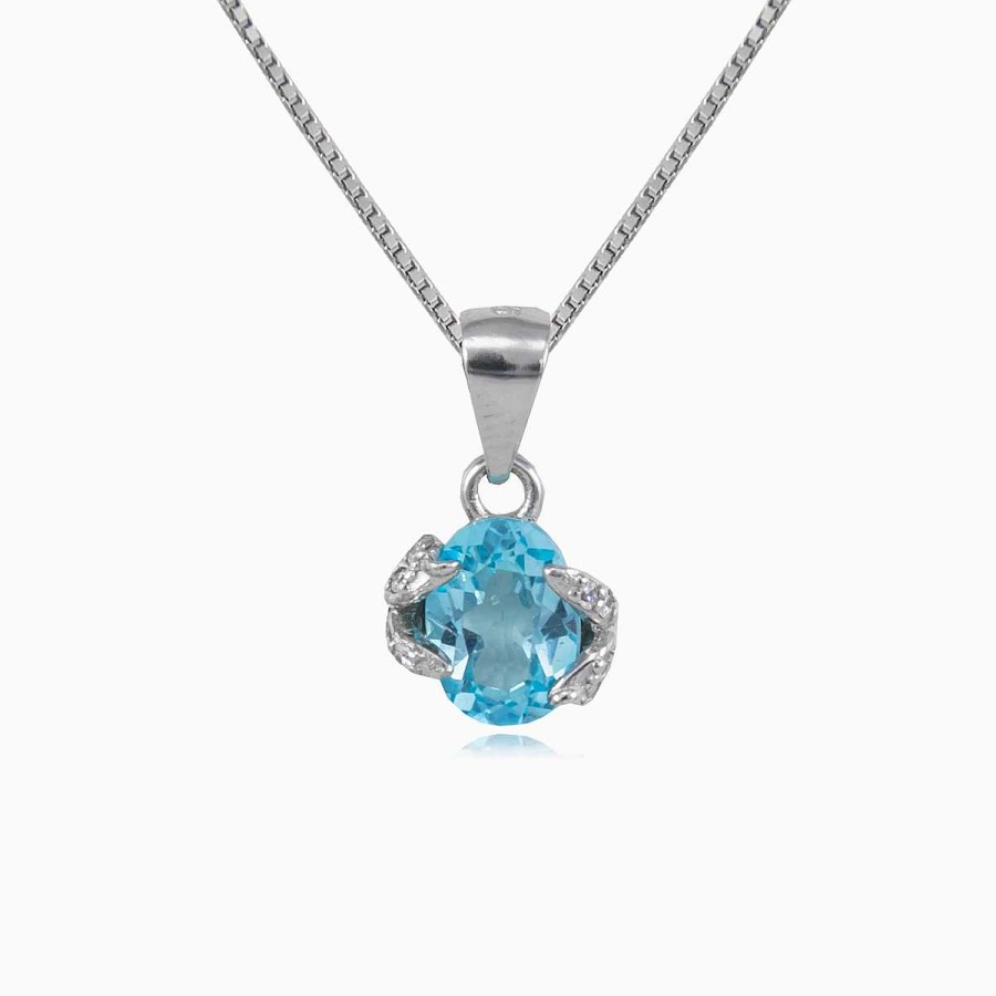 Woman Monte Cristo | Protected Topaz Pendant