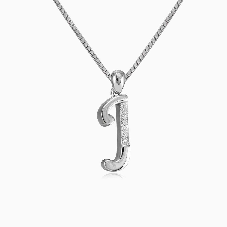 Woman Monte Cristo | Letter J Pendant