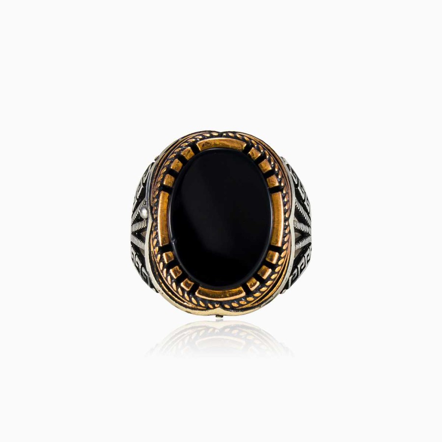 Man Monte Cristo | Greek Oval Onyx