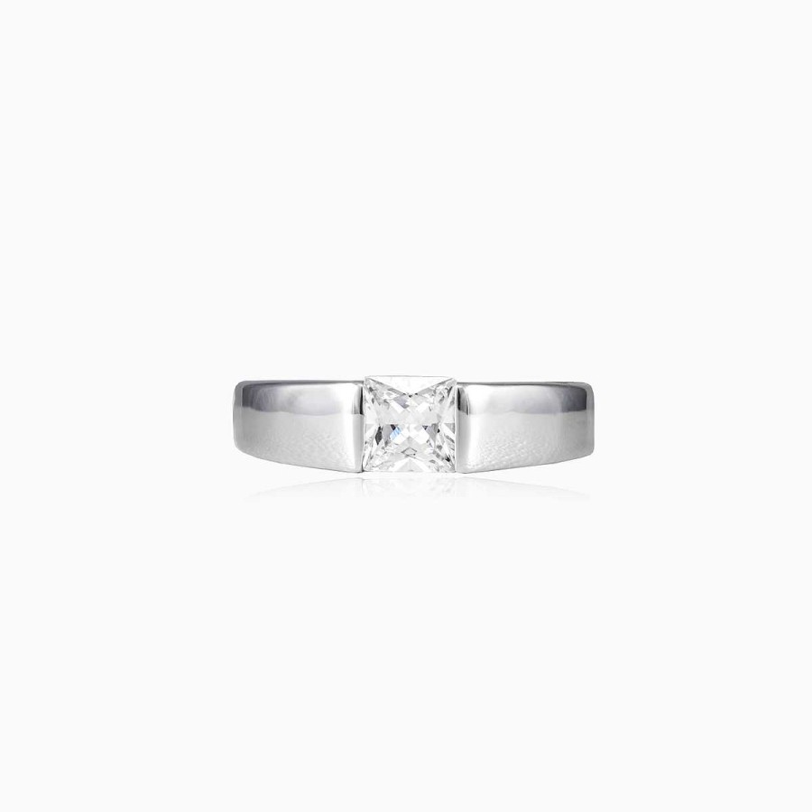 Woman Monte Cristo | Tension Princess Silver Ring