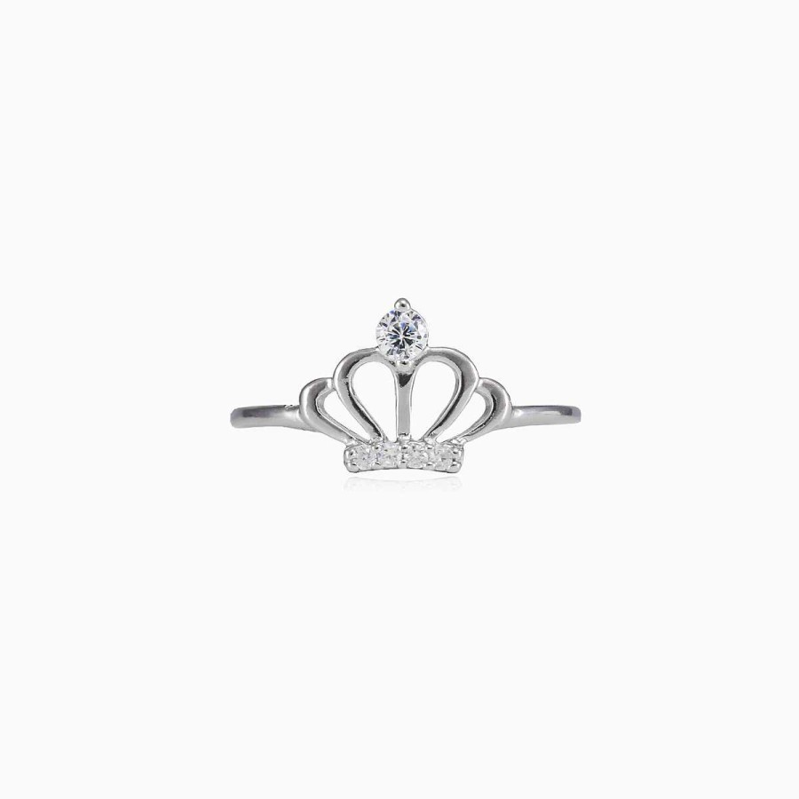 Woman Monte Cristo | Crown Silver Ring