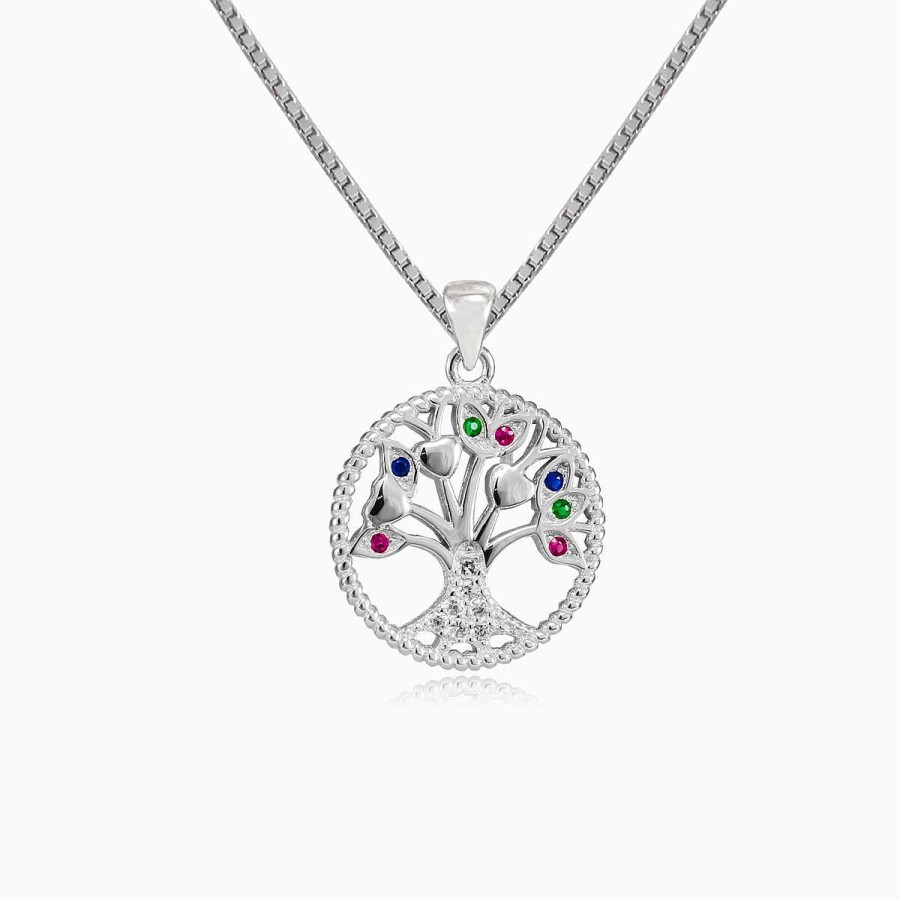 Woman Monte Cristo | Chakra Tree Of Life Pendant