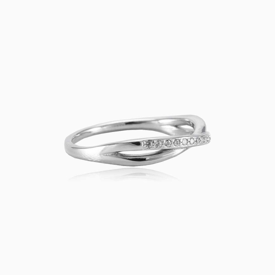 Woman Monte Cristo | Thin Twisted Ring