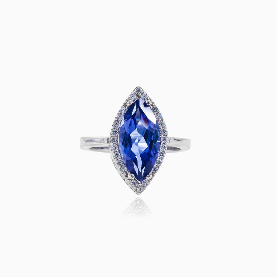 Woman Monte Cristo | Marquise Tanzanite Ring