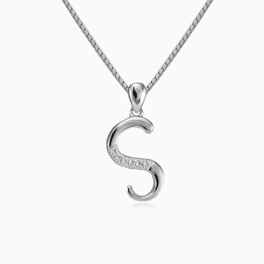 Woman Monte Cristo | Letter S Pendant