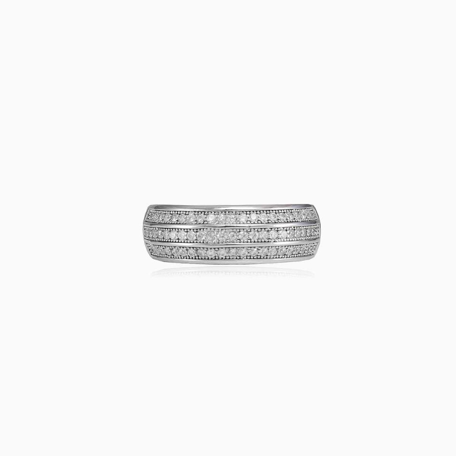 Woman Monte Cristo | Triple Band Ring