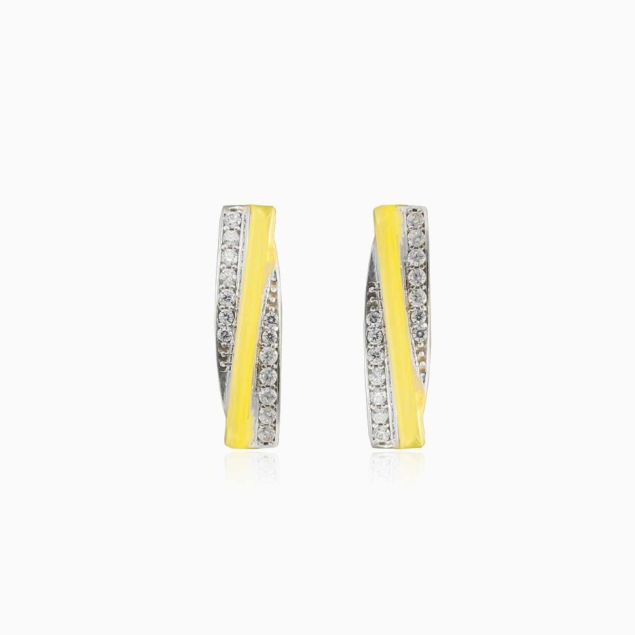 Woman Monte Cristo | Cubic Gold Earrings