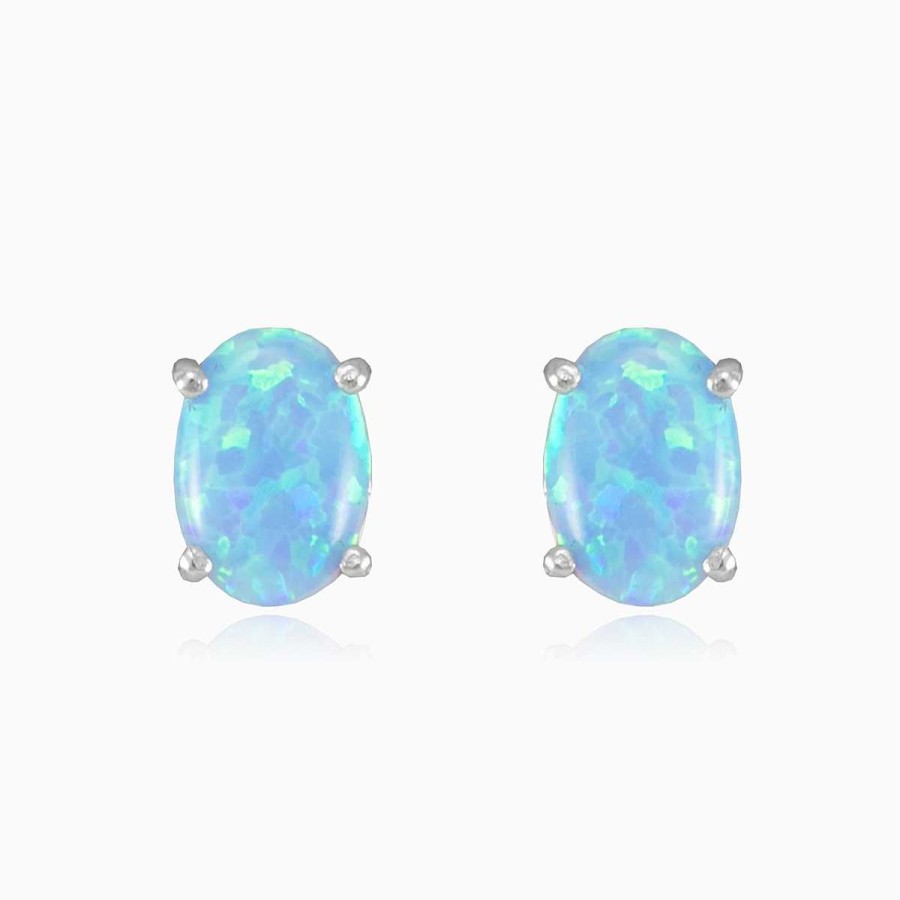 Woman Monte Cristo | Blue Opal Studs