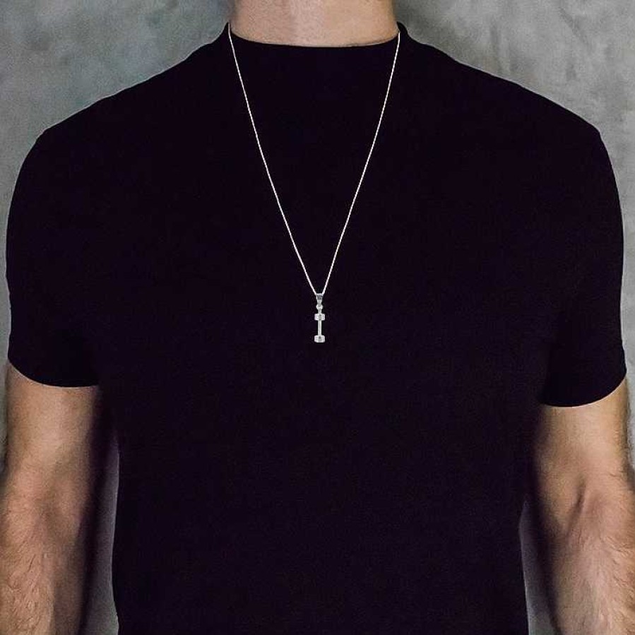 Man Monte Cristo | Dumbbell Pendant