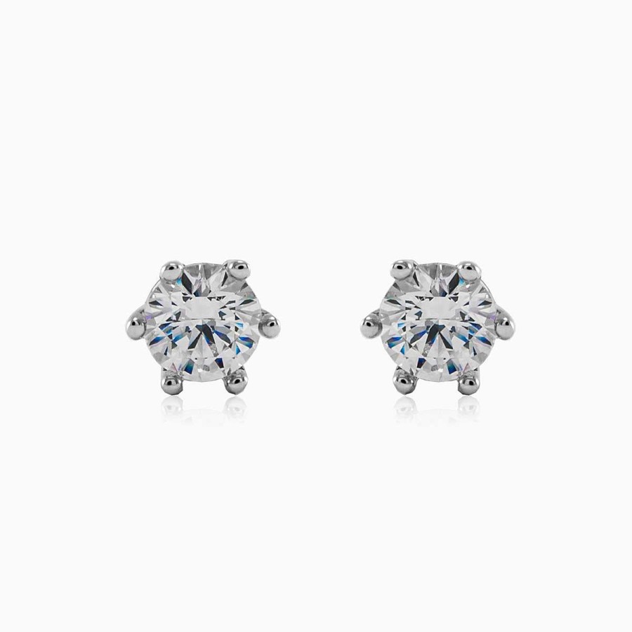 Woman Monte Cristo | White Star Diamond Earrings