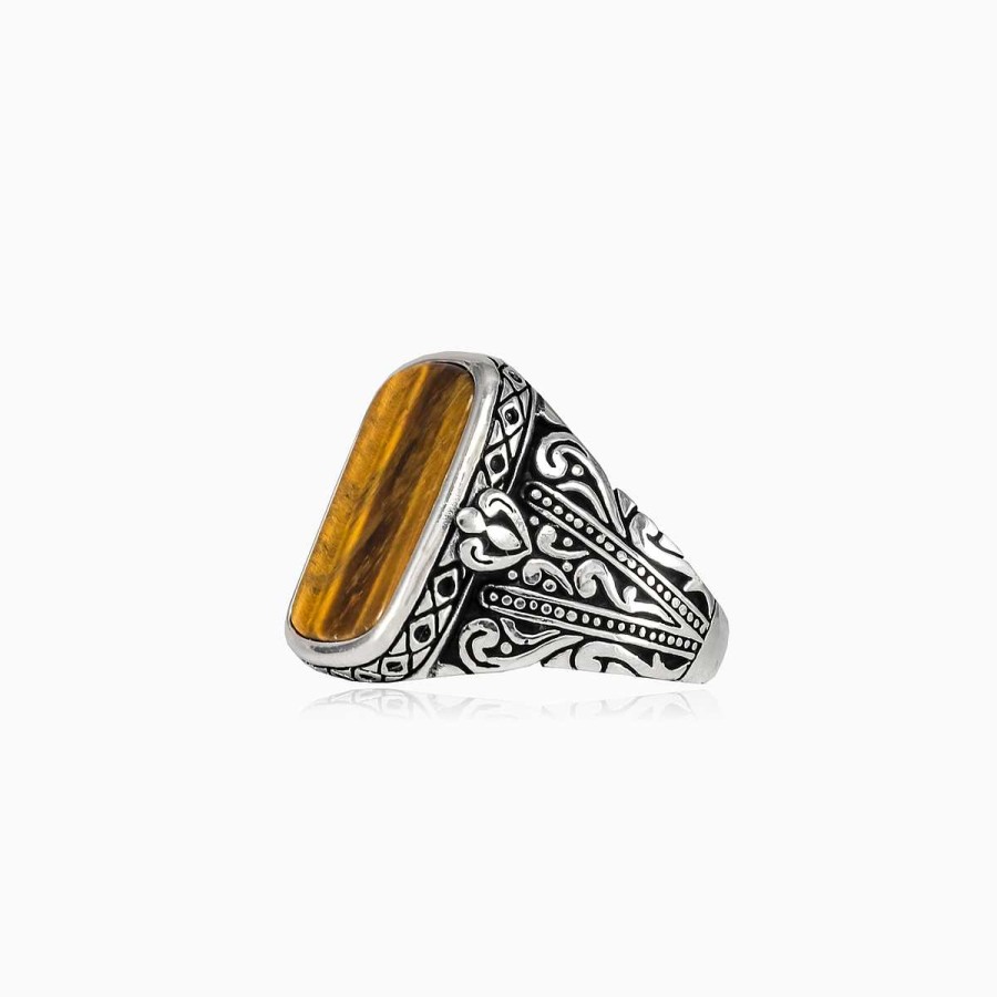 Woman Monte Cristo | Bel Tiger Eye Ring