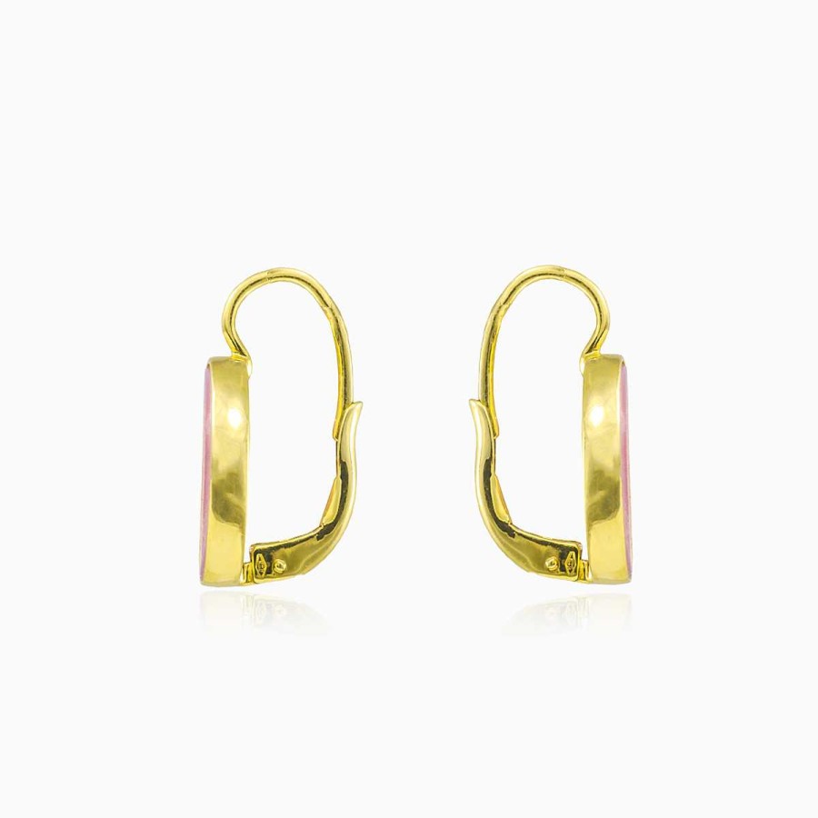 Woman Monte Cristo | Cameo Classic Gold Earrings