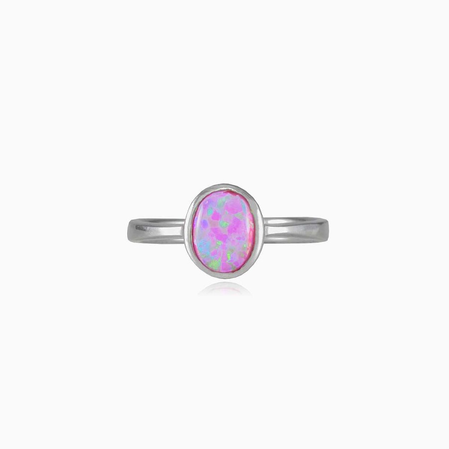 Woman Monte Cristo | Simple Rose Opal Ring