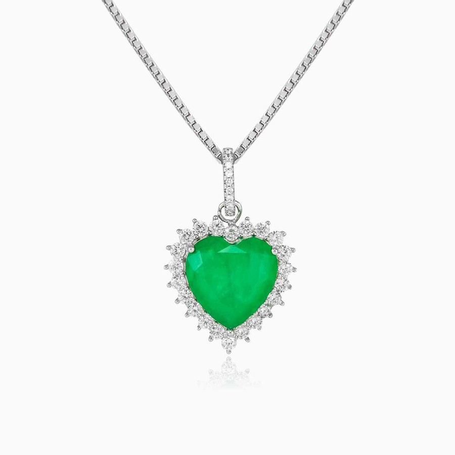 Woman Monte Cristo | Royal Green Heart