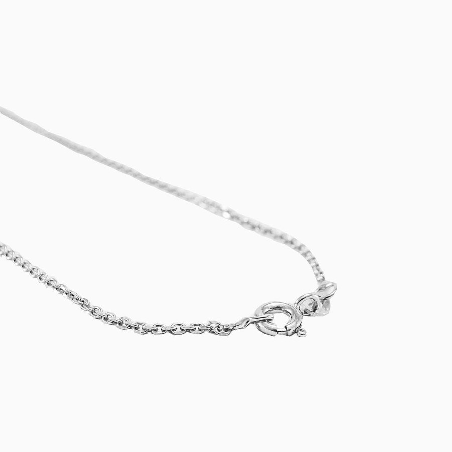 Woman Monte Cristo | Silver Cable Chain