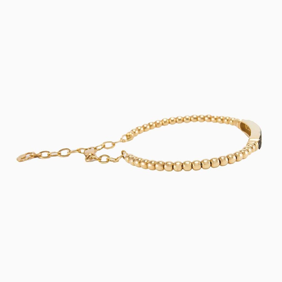 Woman Monte Cristo | Gold Bangle Bracelet