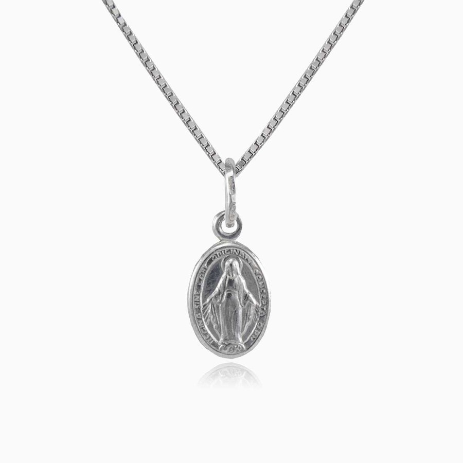 Woman Monte Cristo | Small Virgin Mary Pendant