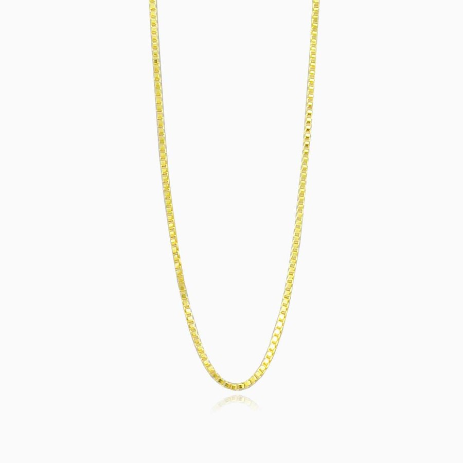 Woman Monte Cristo | Gold Box Chain