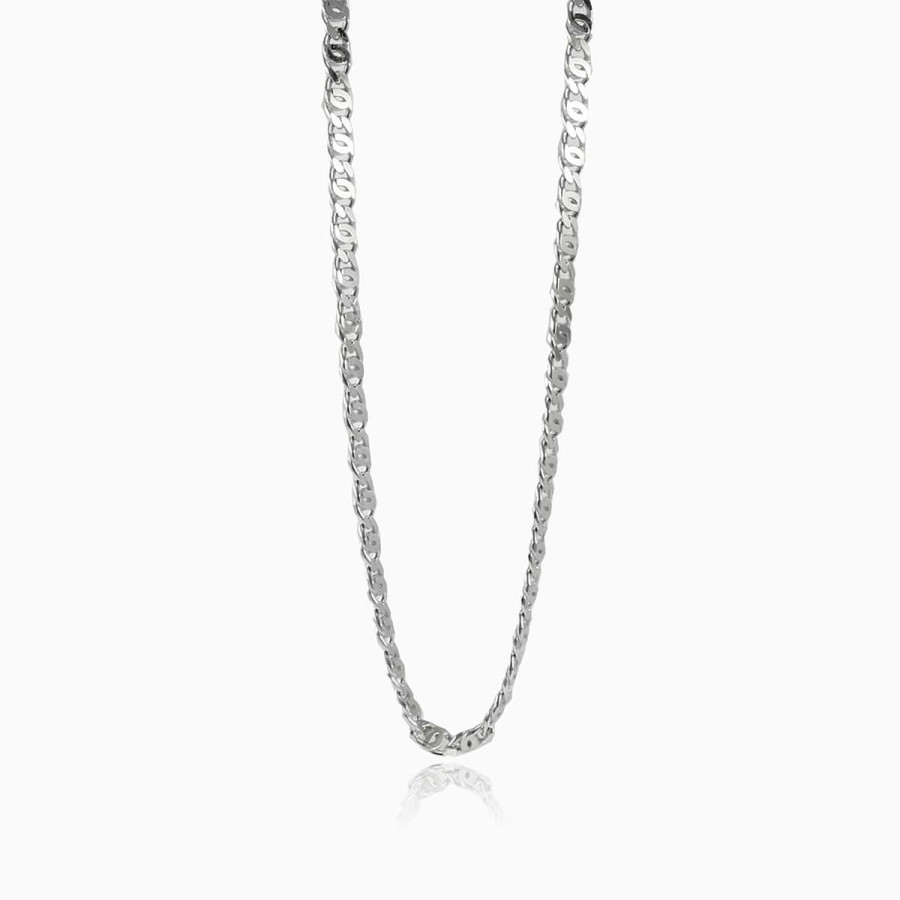 Man Monte Cristo | Silver Mariner Chain