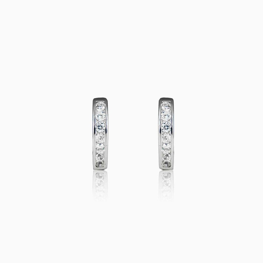 Woman Monte Cristo | Channel Set Earrings