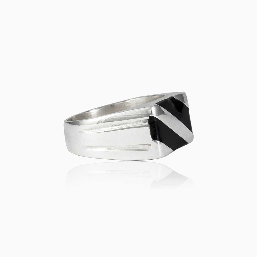 Man Monte Cristo | Enamel Ring