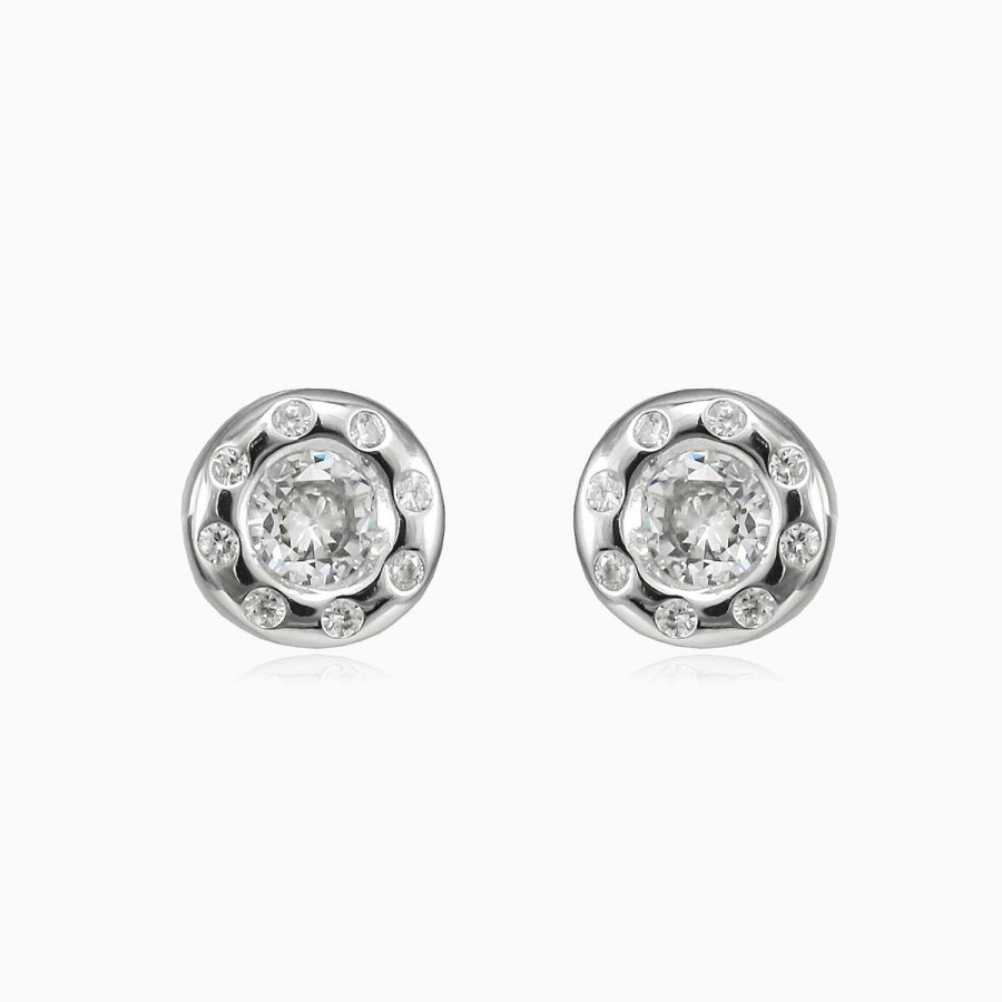 Woman Monte Cristo | High Polished Crystal Studs