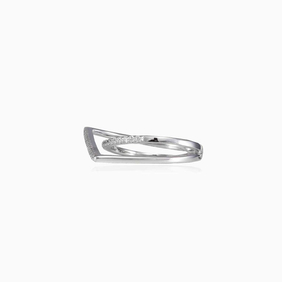 Woman Monte Cristo | X Silver Ring