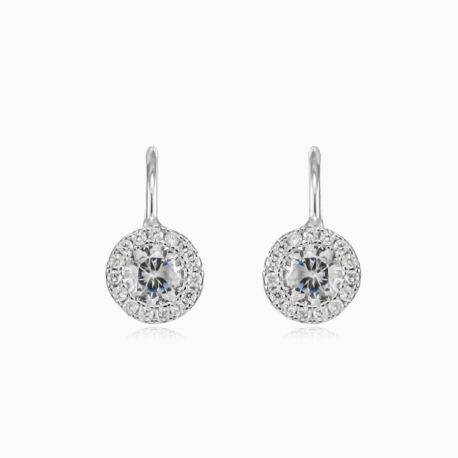 Woman Monte Cristo | Tiny Round Drop Earrings