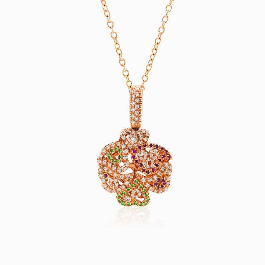 Woman Monte Cristo | Multicolor Pendant