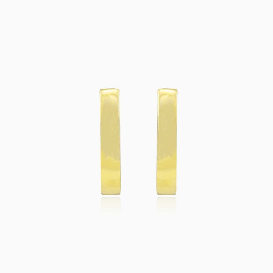 Woman Monte Cristo | Minimalist Gold Earrings