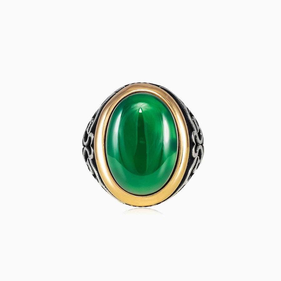 Man Monte Cristo | Assur Jade Ring