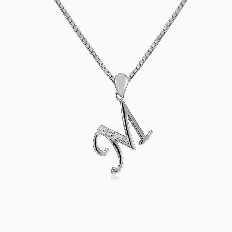 Woman Monte Cristo | Letter M Pendant