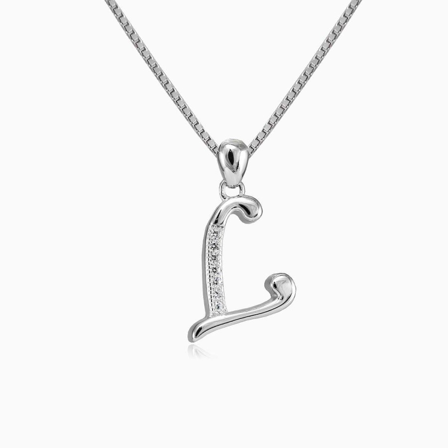 Woman Monte Cristo | Letter L Pendant