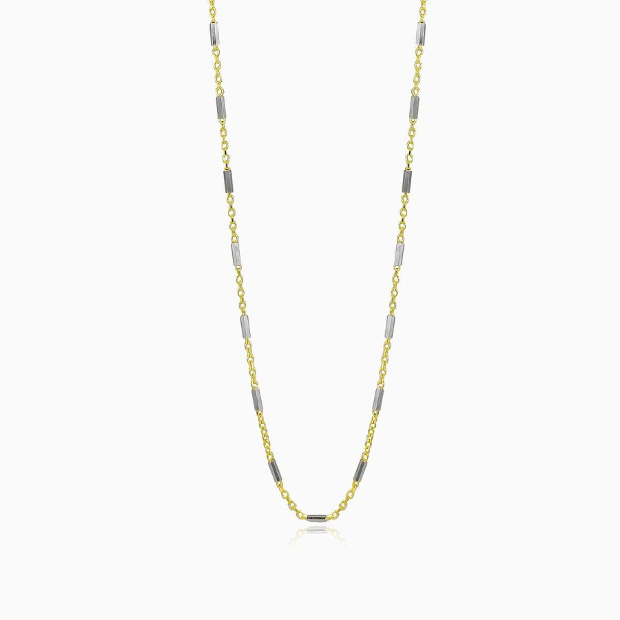 Woman Monte Cristo | Link Bar Gold Chain