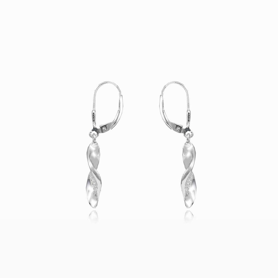 Woman Monte Cristo | Twisted Dangling Earrings