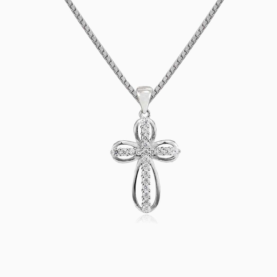 Woman Monte Cristo | Infinity Silver Cross