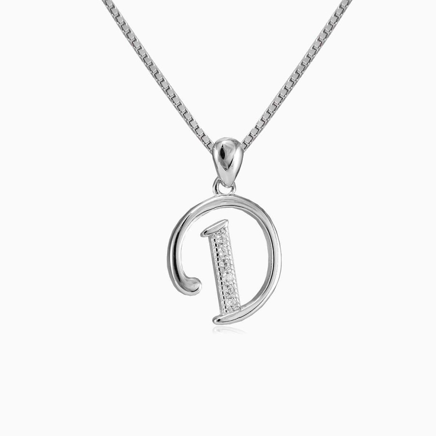 Woman Monte Cristo | Letter D Pendant