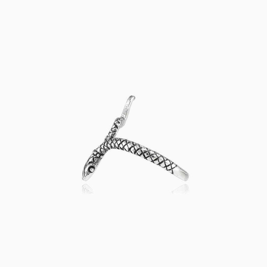 Woman Monte Cristo | Silver Snake Ring