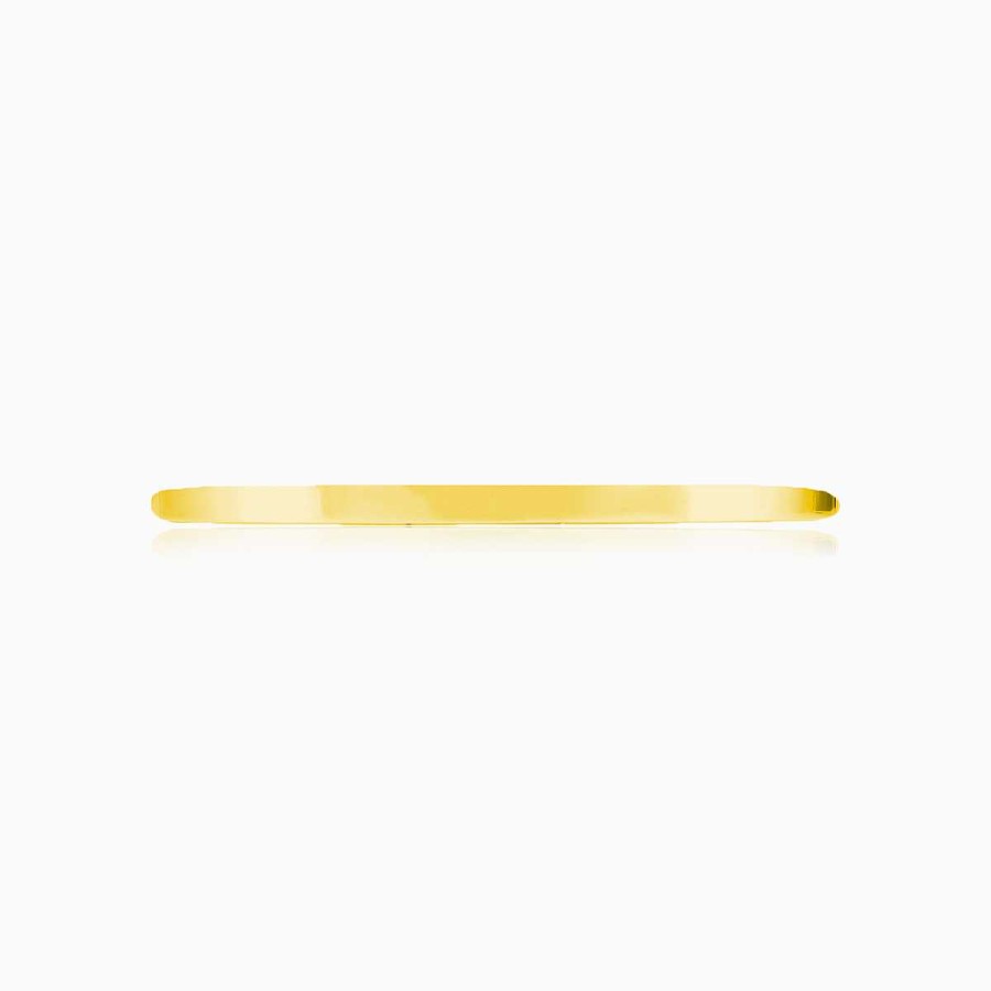 Woman Monte Cristo | Thin Gold Cuff Bracelet