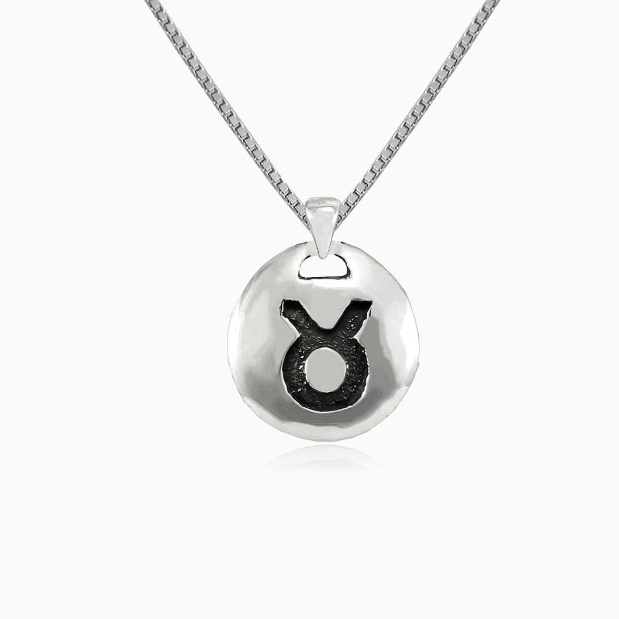 Woman Monte Cristo | Taurus Silver Pendant