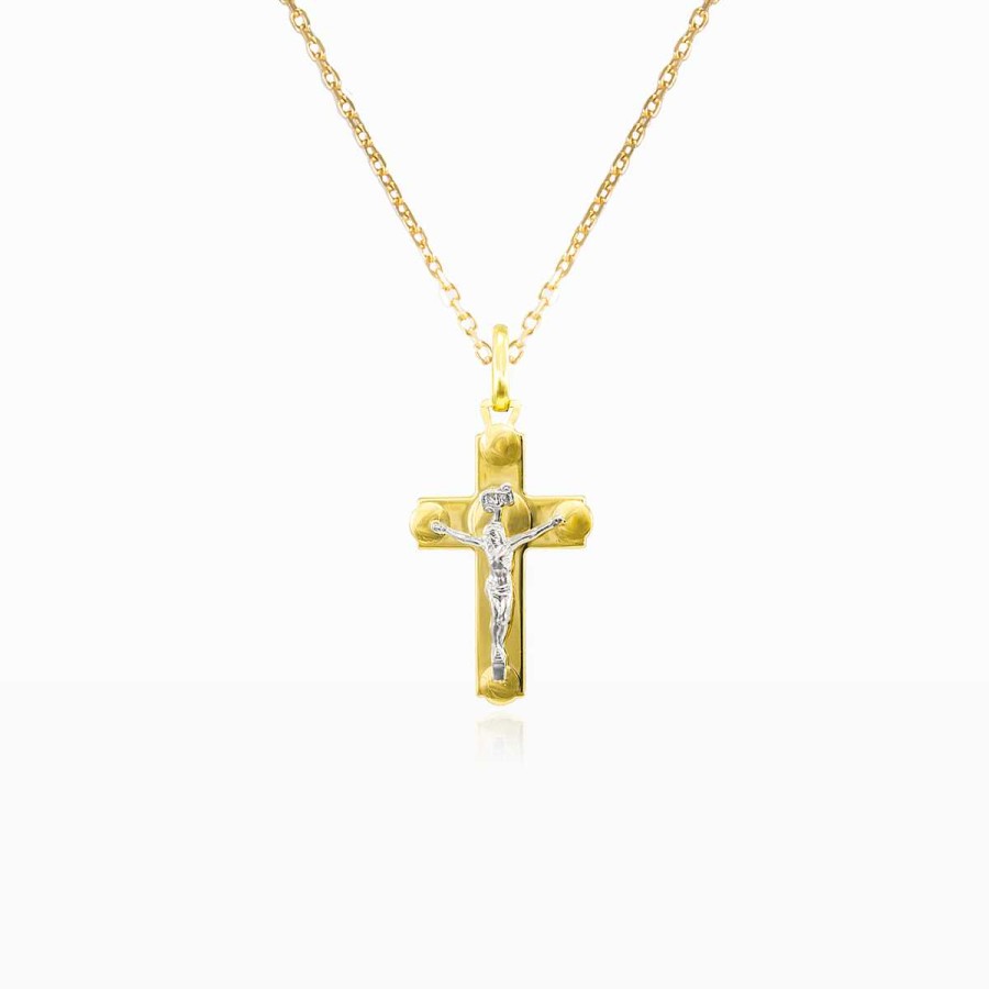 Woman Monte Cristo | Classic Gold Cross