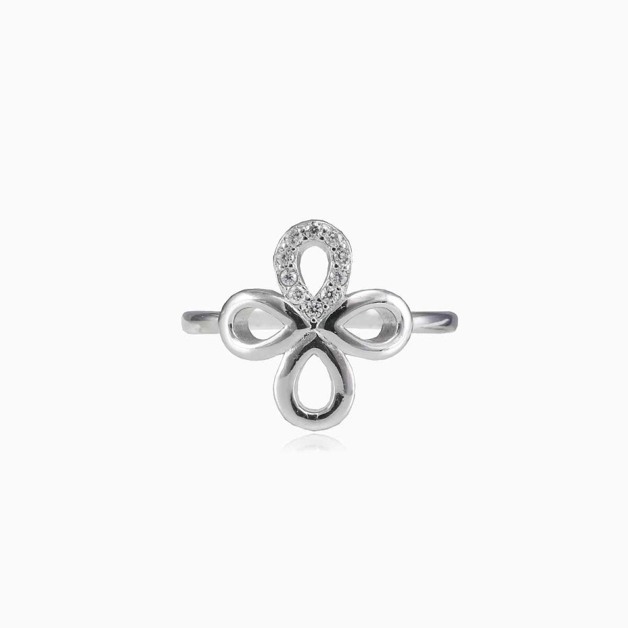 Woman Monte Cristo | Clover Leaf Ring