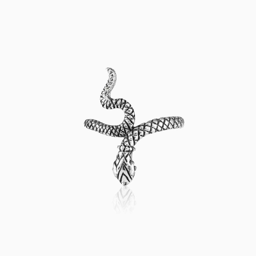 Woman Monte Cristo | Silver Snake Ring