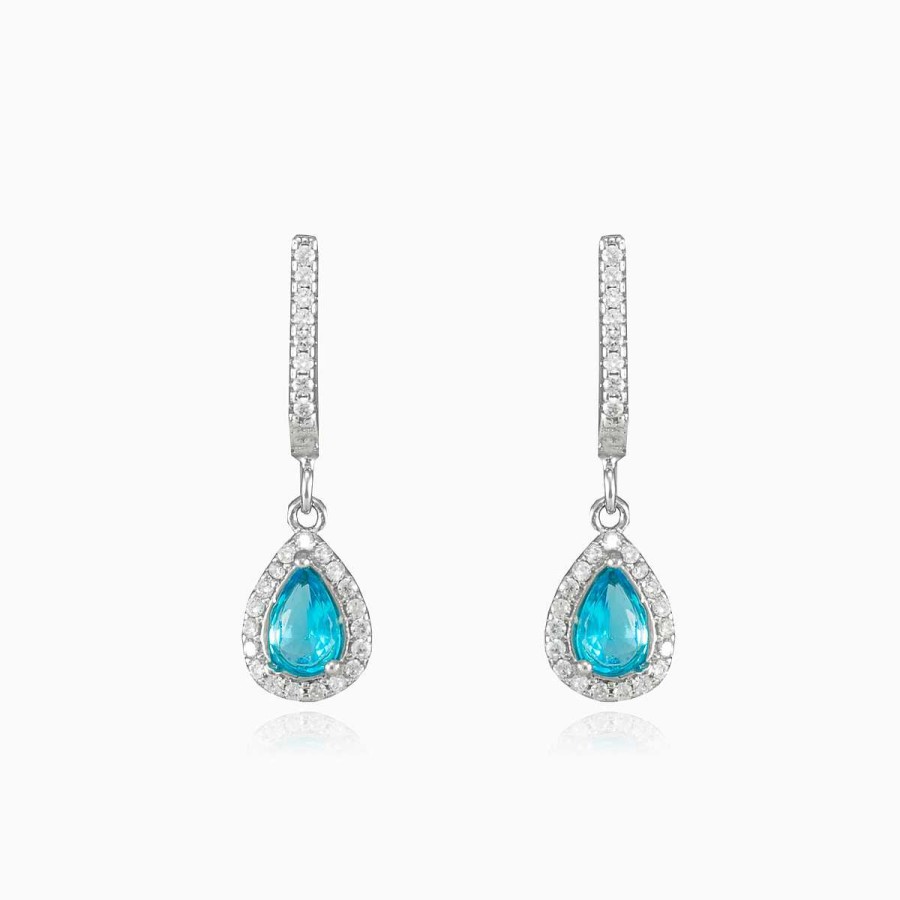 Woman Monte Cristo | Topaz Drop Earrings