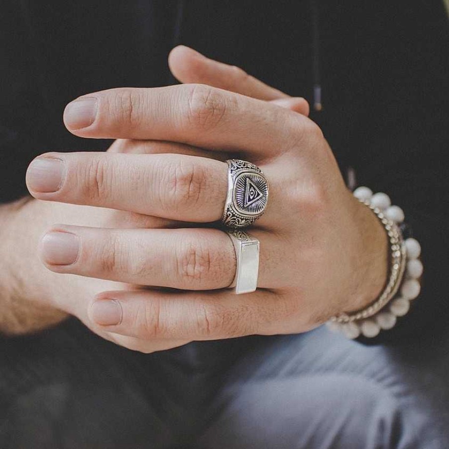 Man Monte Cristo | Marble Bead Bracelet