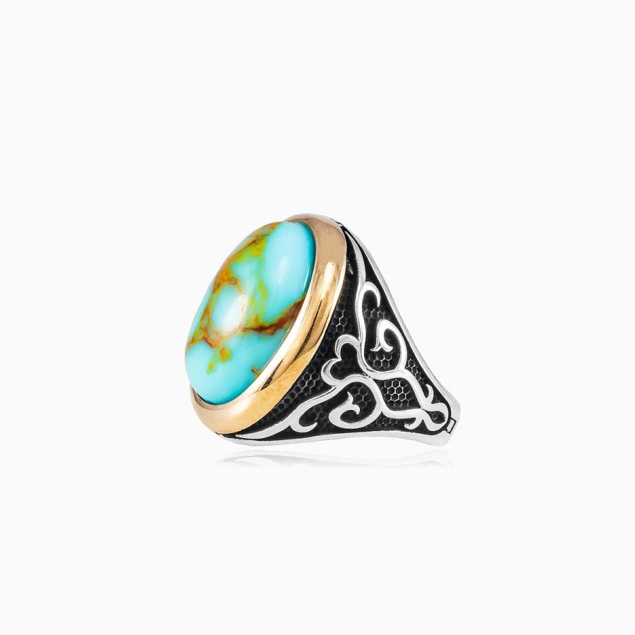 Man Monte Cristo | Assur Turquoise Ring