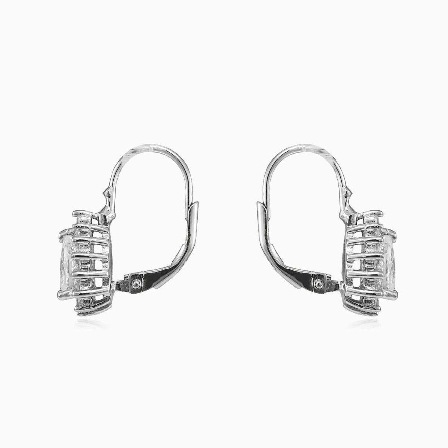 Woman Monte Cristo | Pear Crystal Earrings